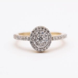 Couple’s Silver Stone Ring